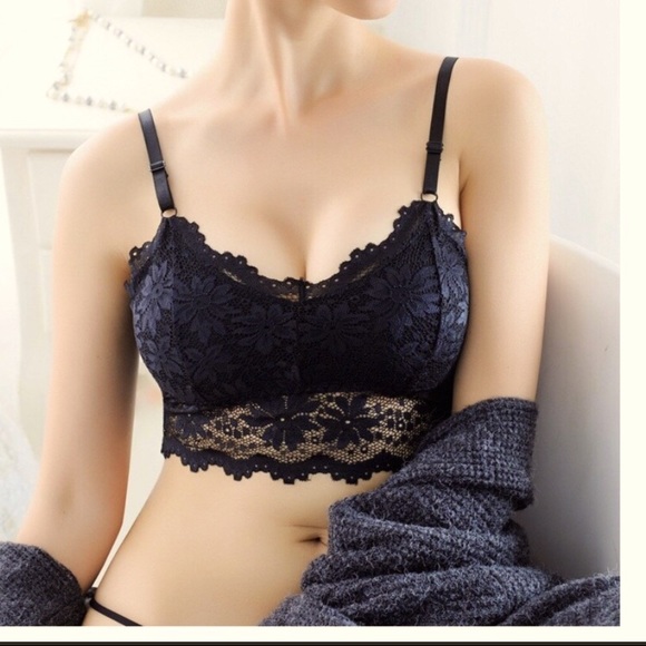 Intimates & Sleepwear | Sexy Lace Black Bra | Poshmark